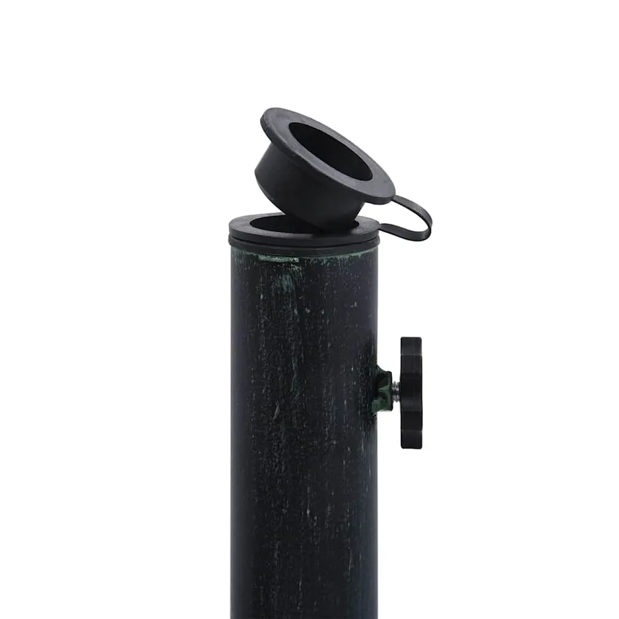 Socle de parasol Vert 9 kg 40 cm Fonte - 8
