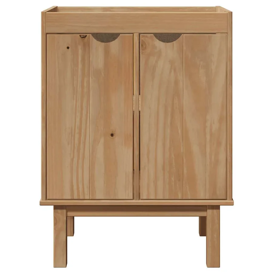 Ensemble de meubles salle de bain 3 pcs OTTA bois de pin massif - 7