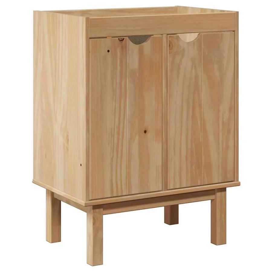 Ensemble de meubles salle de bain 3 pcs OTTA bois de pin massif - 8