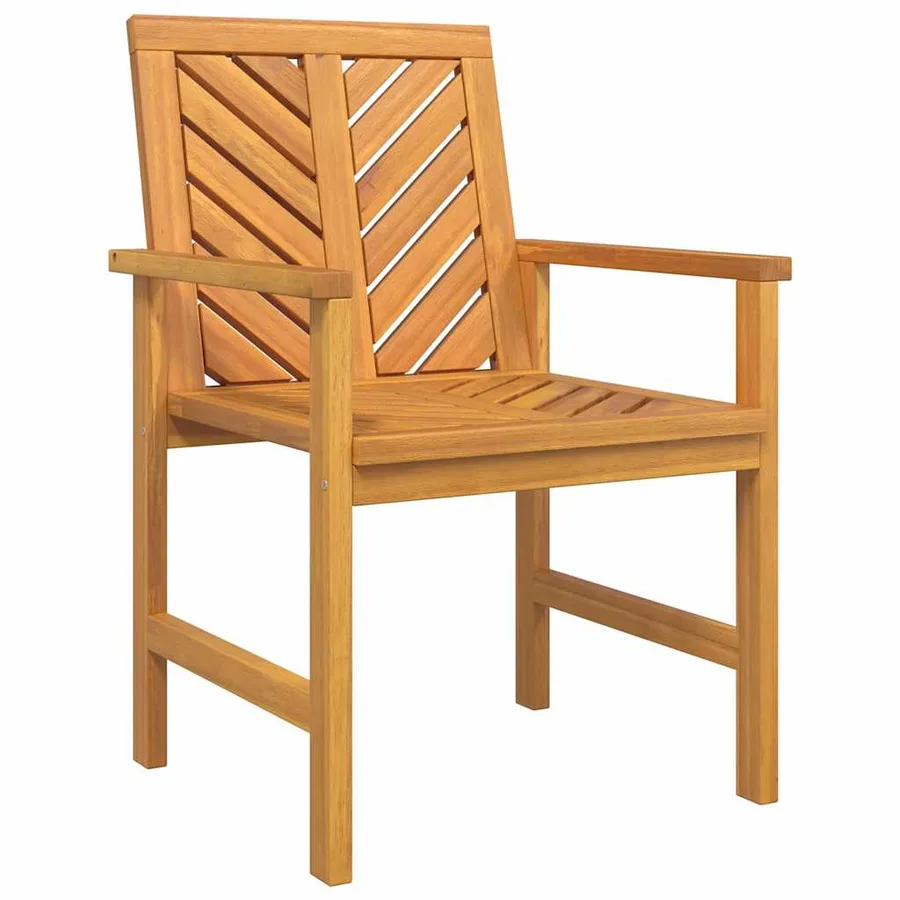 Ensemble de salle à manger pour jardin 5 pc Marron - 5