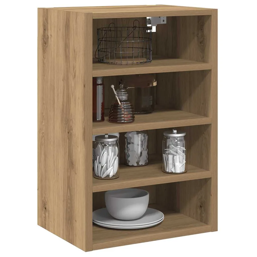 Armoire suspendue "Riga" Chêne artisanal 40 x 29,5 x 60 cm Bois d'ingénierie - 3