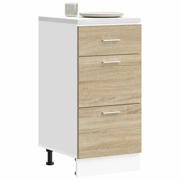 Meuble bas "Lyon" Chêne Sonoma 40 x 46 x 81,5 cm Bois d'ingénierie