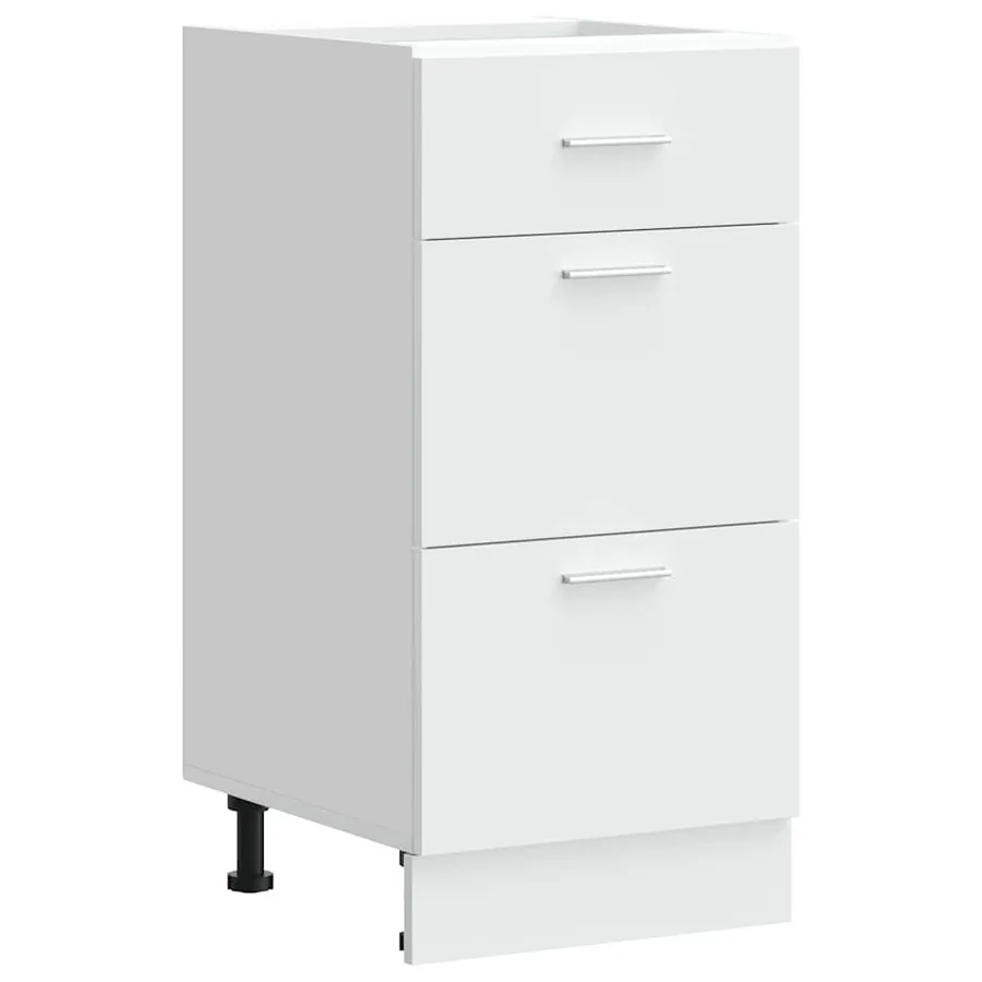 Meuble bas "Lyon" Blanc 40 x 46 x 81,5 cm Bois d'ingénierie - 2