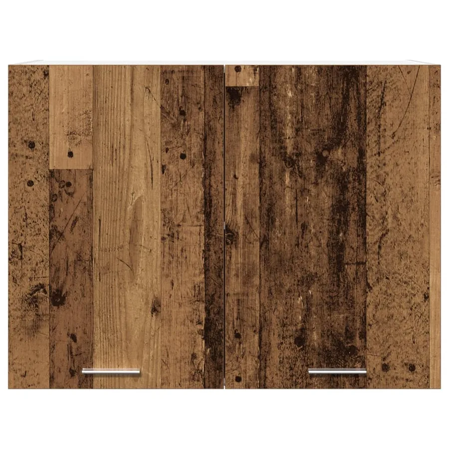 Armoire suspendue "Lyon" Bois ancien 80 x 31 x 60 cm Bois d'ingénierie - 4