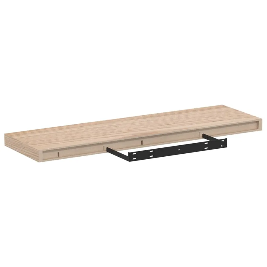 Étagères flottantes 2 pcs 80x23,5x4 cm bois d'ingénierie - 5