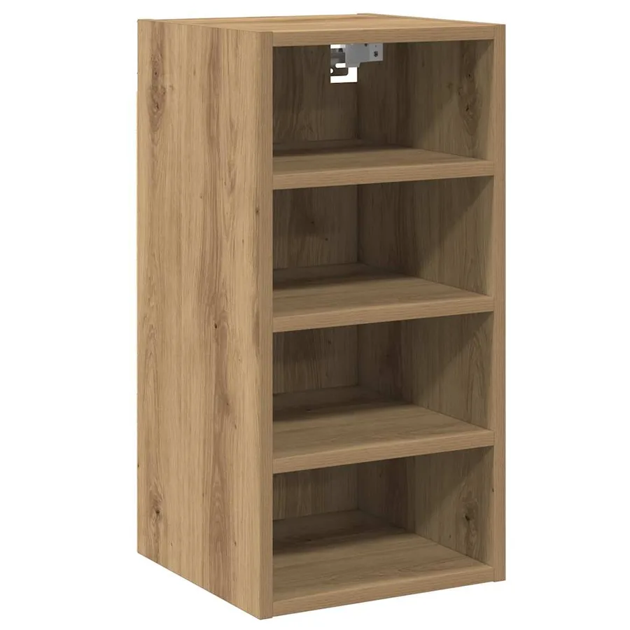 Armoire suspendue "Riga" Chêne artisanal 30 x 29,5 x 60 cm Bois d'ingénierie - 2