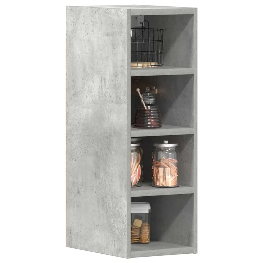 Armoire suspendue "Riga" Gris béton 20 x 29,5 x 60 cm Bois d'ingénierie
