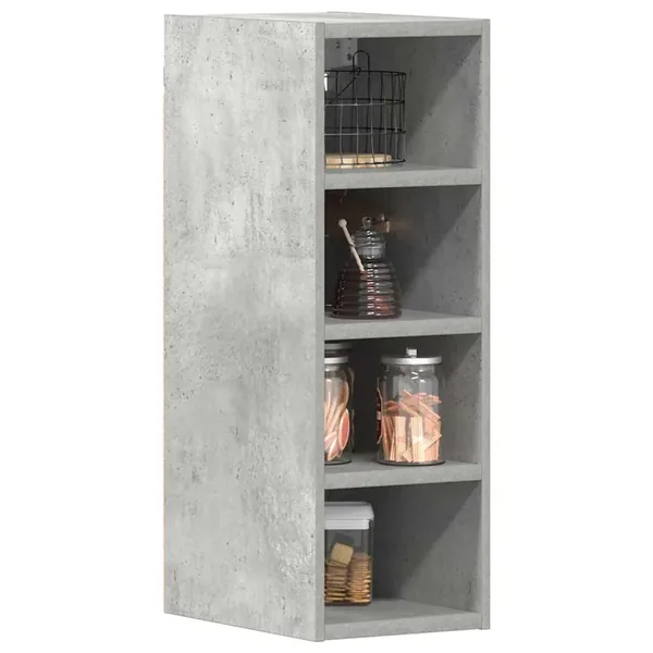Armoire suspendue "Riga" Gris béton 20 x 29,5 x 60 cm Bois d'ingénierie