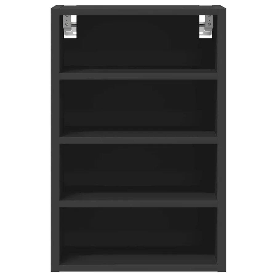 Armoire suspendue "Riga" Noir 40 x 29,5 x 60 cm Bois d'ingénierie - 4
