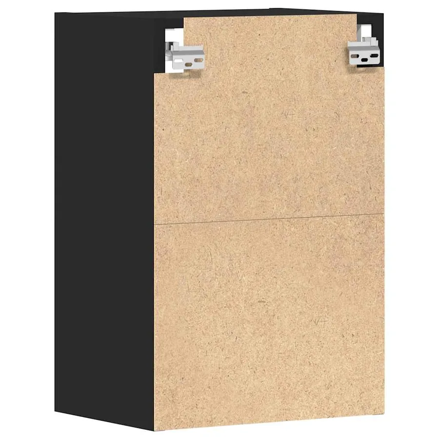 Armoire suspendue "Riga" Noir 40 x 29,5 x 60 cm Bois d'ingénierie - 6