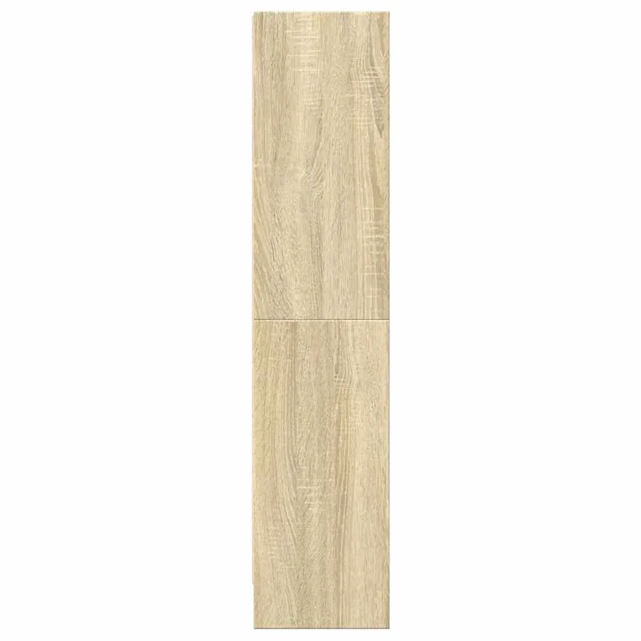 Bibliothèque chêne sonoma 60x24x109 cm bois d'ingénierie - 6
