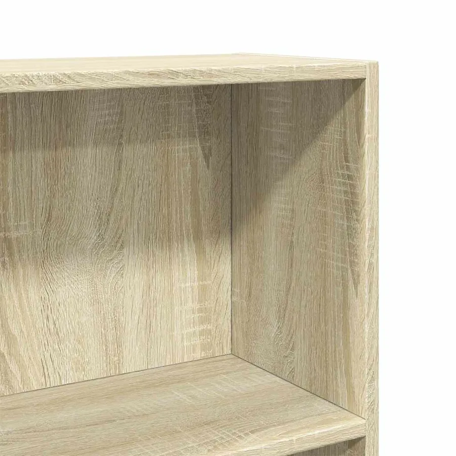 Bibliothèque chêne sonoma 60x24x109 cm bois d'ingénierie - 7