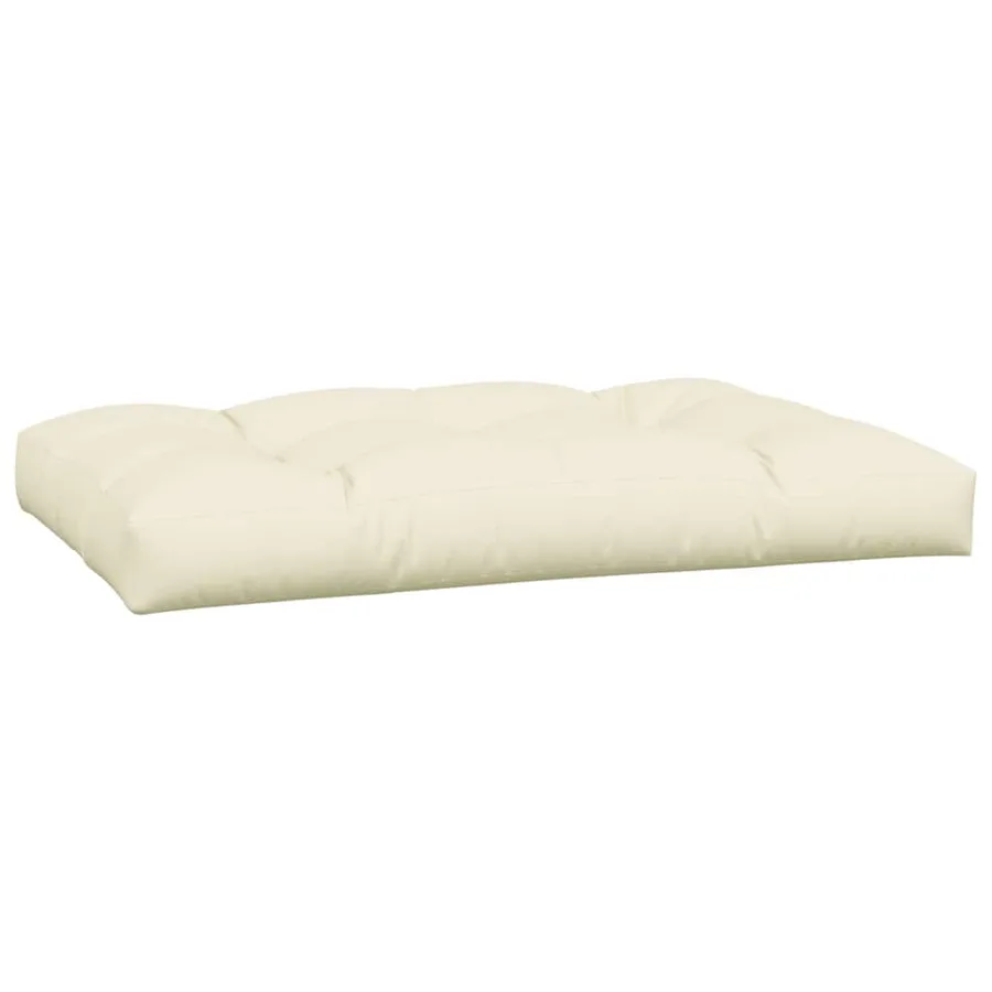 Coussins de palette lot de 5 crème tissu - 5