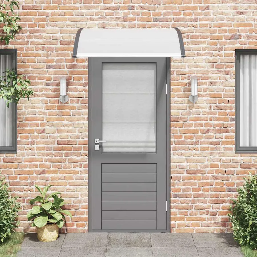 Auvent de porte 120 x 100 cm PC - 3