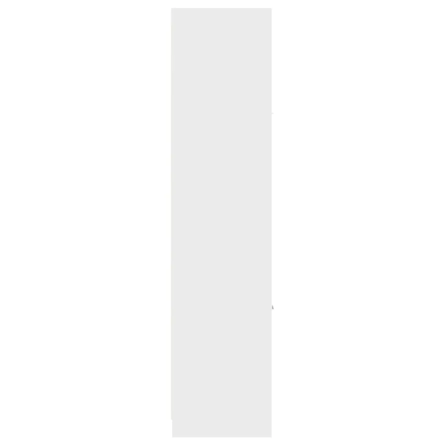 Armoire d'apothicaire blanc 40x41x174,5 cm bois d'ingénierie - 7
