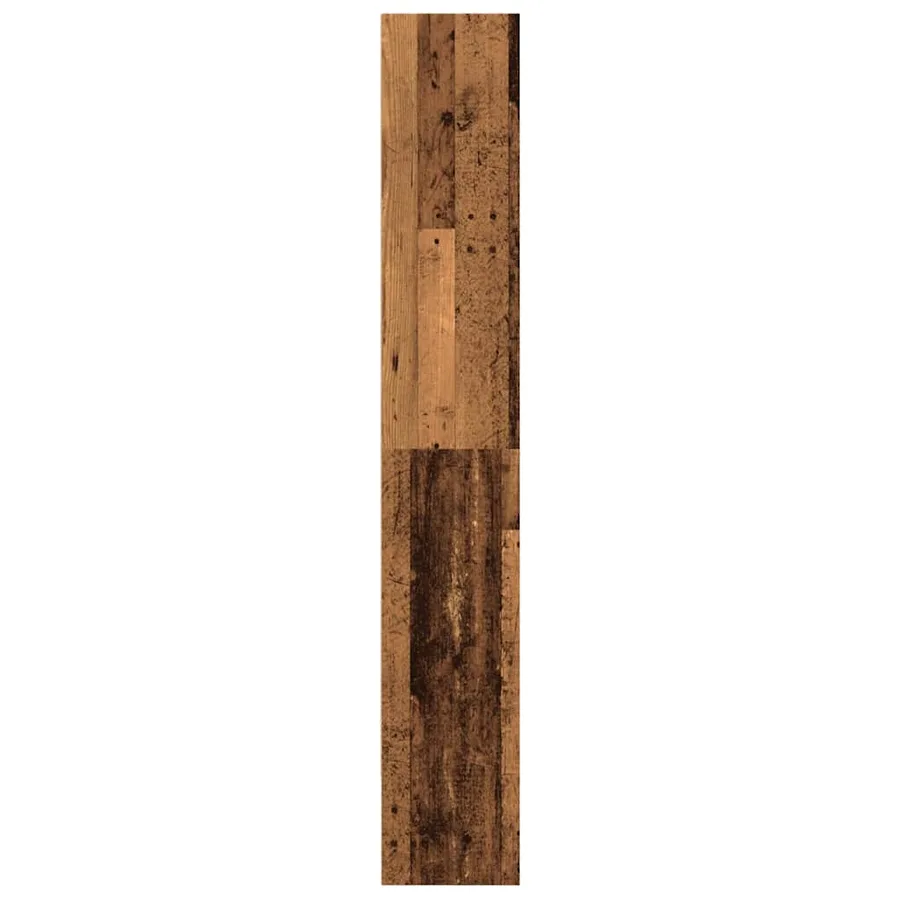 Bibliothèque vieux bois 80x30x189 cm bois d'ingénierie - 6