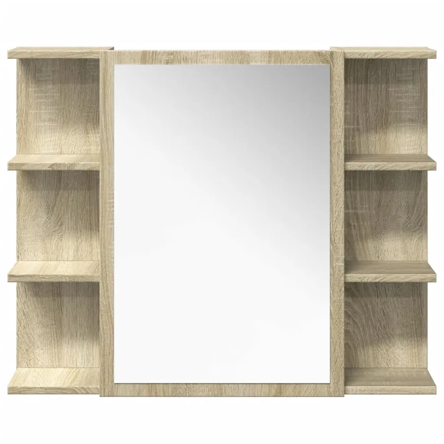Ensemble de meubles de salle de bain 4 pcs chêne sonoma - 7