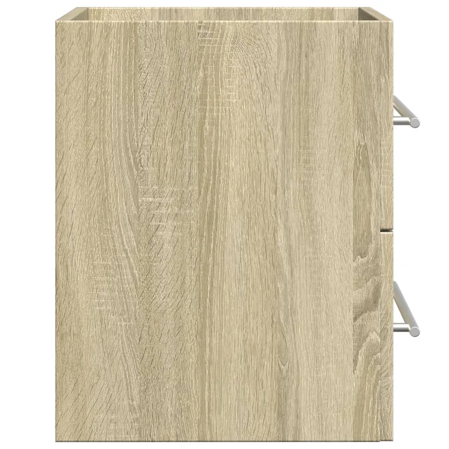 Armoire d'évier Chêne sonoma 60x38,5x48 cm Aggloméré - 5