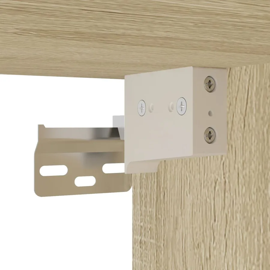 Ensemble de meubles de salle de bain 2 pcs chêne sonoma - 9