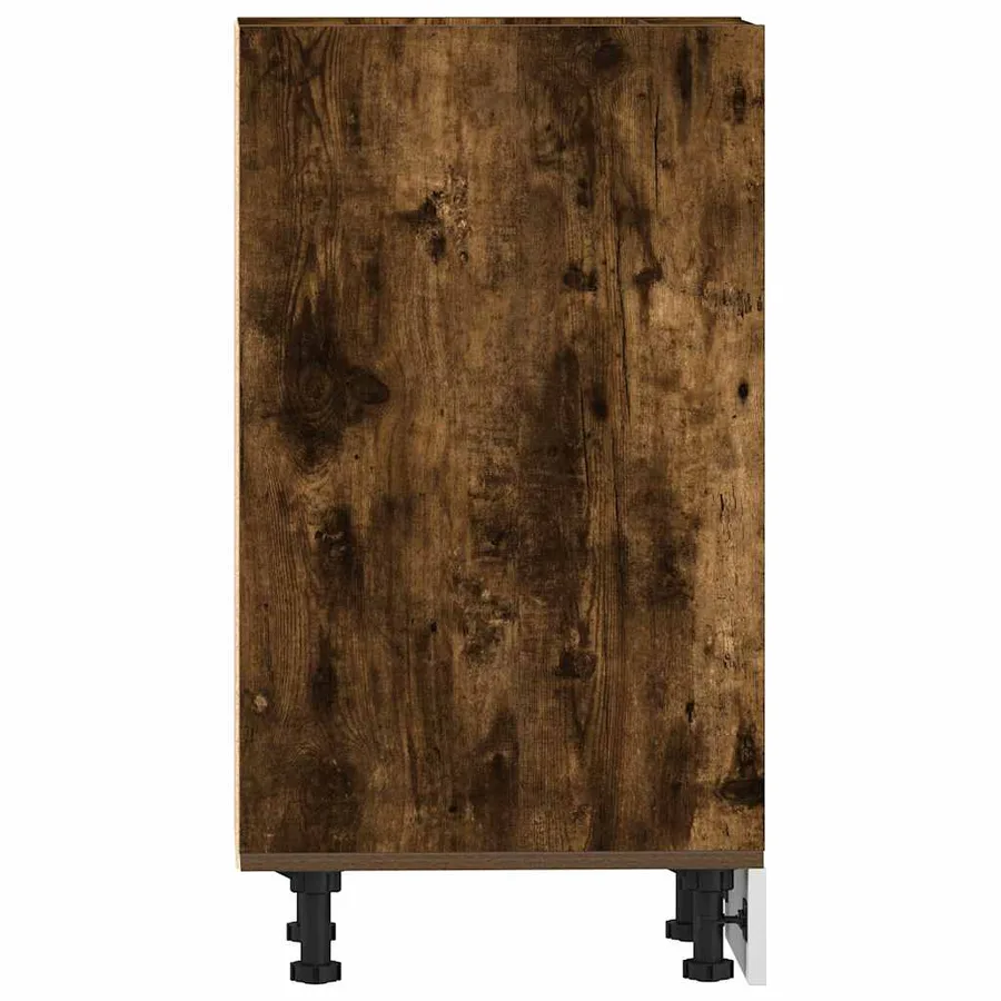 Meuble bas "Riga" Chêne fumé 20 x 44,5 x 81,5 cm Bois d'ingénierie - 5
