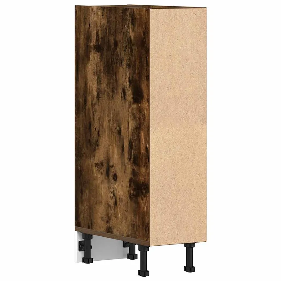 Meuble bas "Riga" Chêne fumé 20 x 44,5 x 81,5 cm Bois d'ingénierie - 6