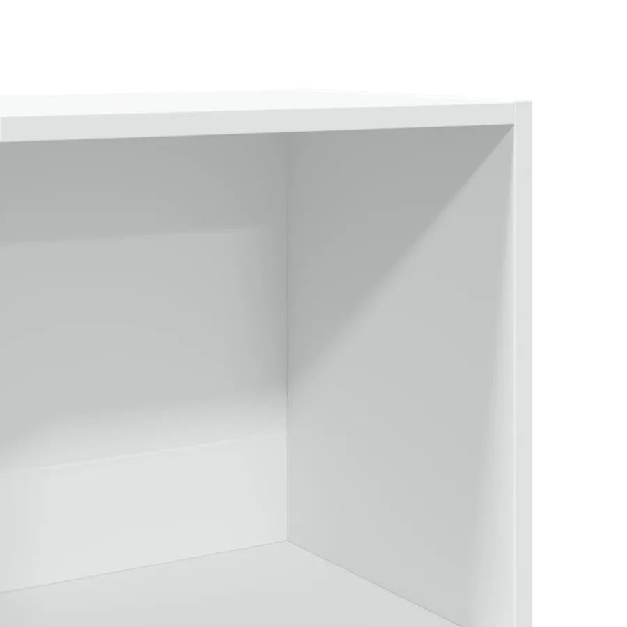 Bibliothèque blanc 40x30x189 cm bois d'ingénierie - 7