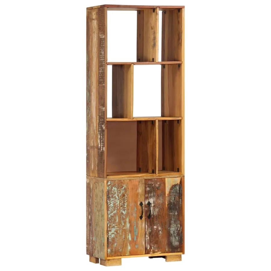 Bibliothèque 60x35x180 cm Bois de récupération solide - 12