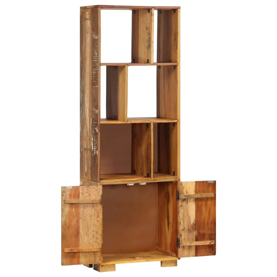 Bibliothèque 60x35x180 cm Bois de récupération solide - 3