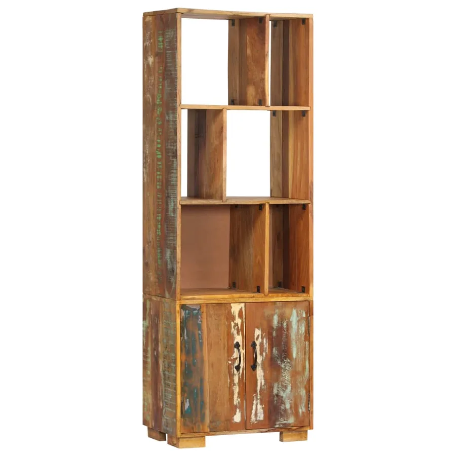Bibliothèque 60x35x180 cm Bois de récupération solide - 8