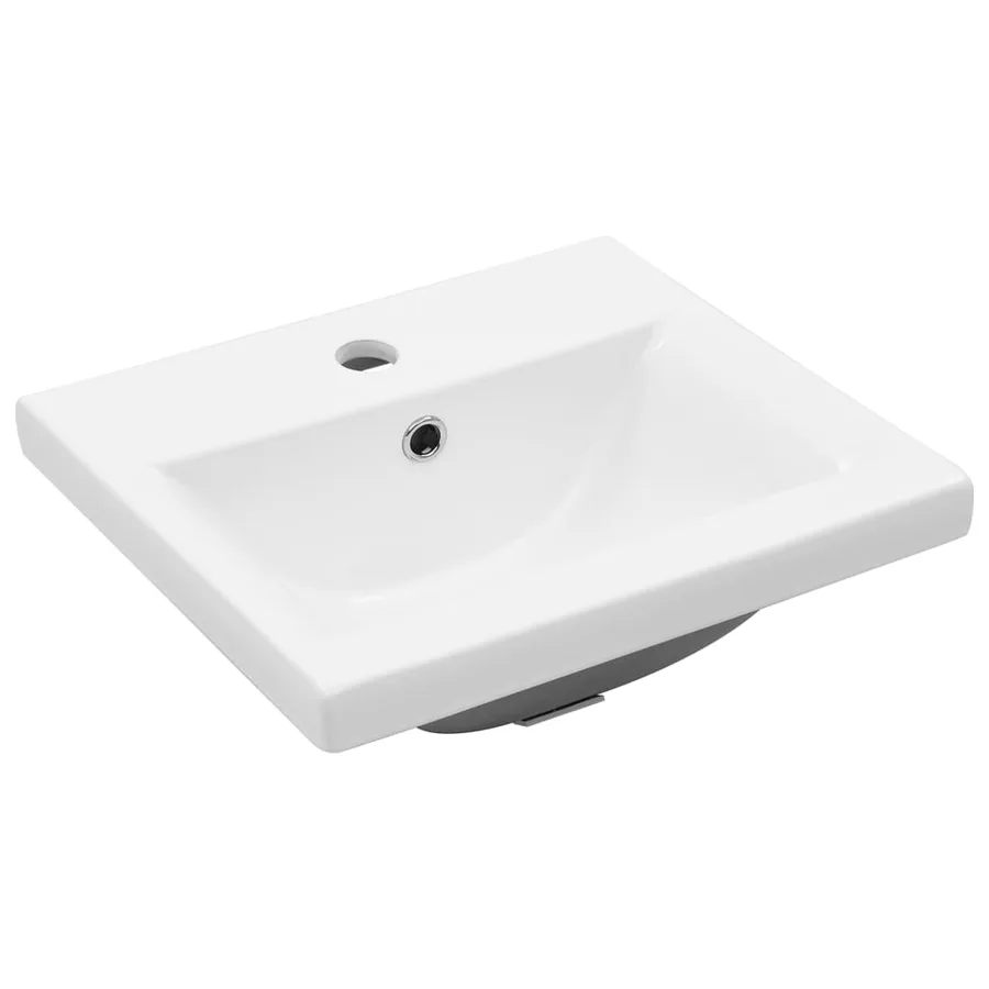 Ensemble de meubles de salle de bain 3 pcs gris béton - 7