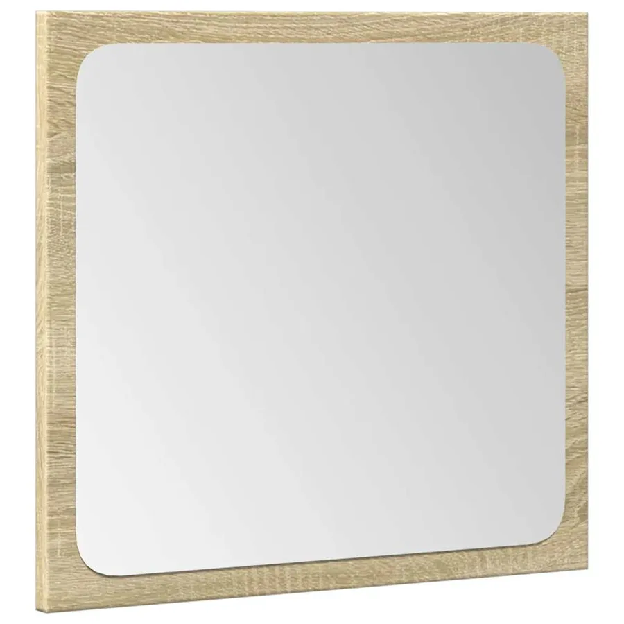 Ensemble de meubles de salle de bain 4 pcs chêne sonoma - 4