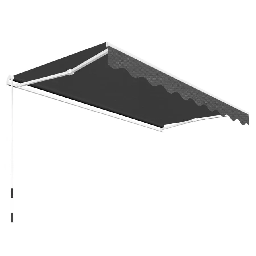 Auvent pliable manuel 300 cm Anthracite - 3