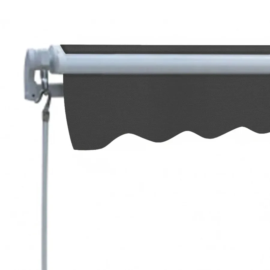 Auvent pliable manuel 300 cm Anthracite - 4