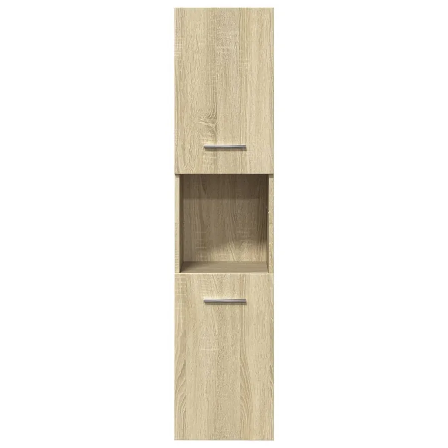 Ensemble de meubles de salle de bain 5 pcs chêne sonoma - 7