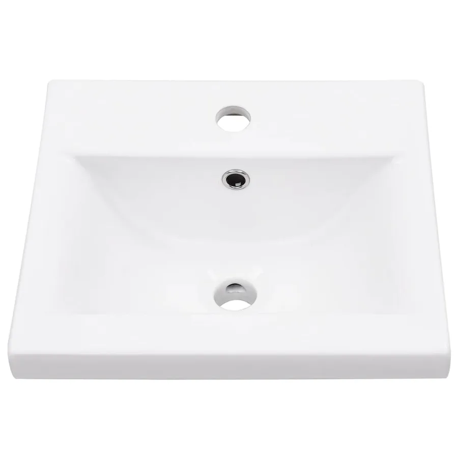Ensemble de meubles de salle de bain 5 pcs chêne sonoma - 9