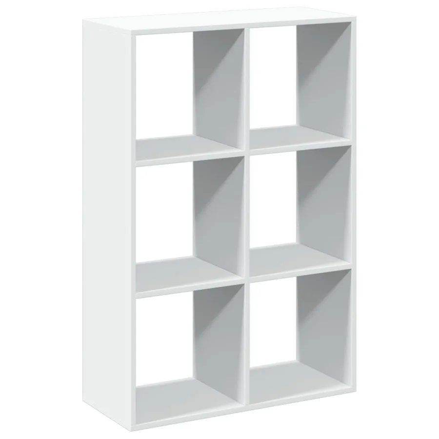 Étagère séparatrice de pièce blanc 69,5x29x103,5 cm - 2