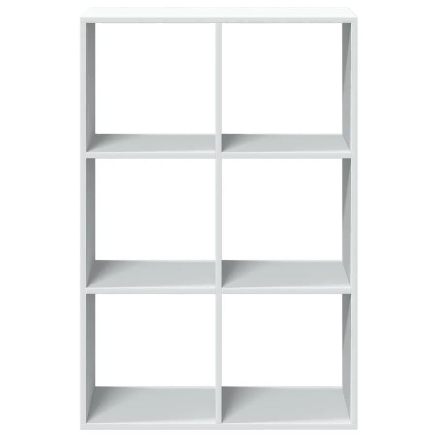 Étagère séparatrice de pièce blanc 69,5x29x103,5 cm - 5
