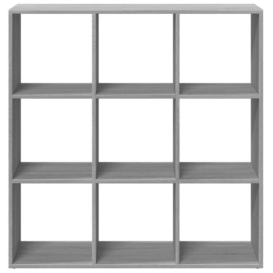Étagère séparatrice de pièce sonoma gris 102x29x103,5 cm - 5