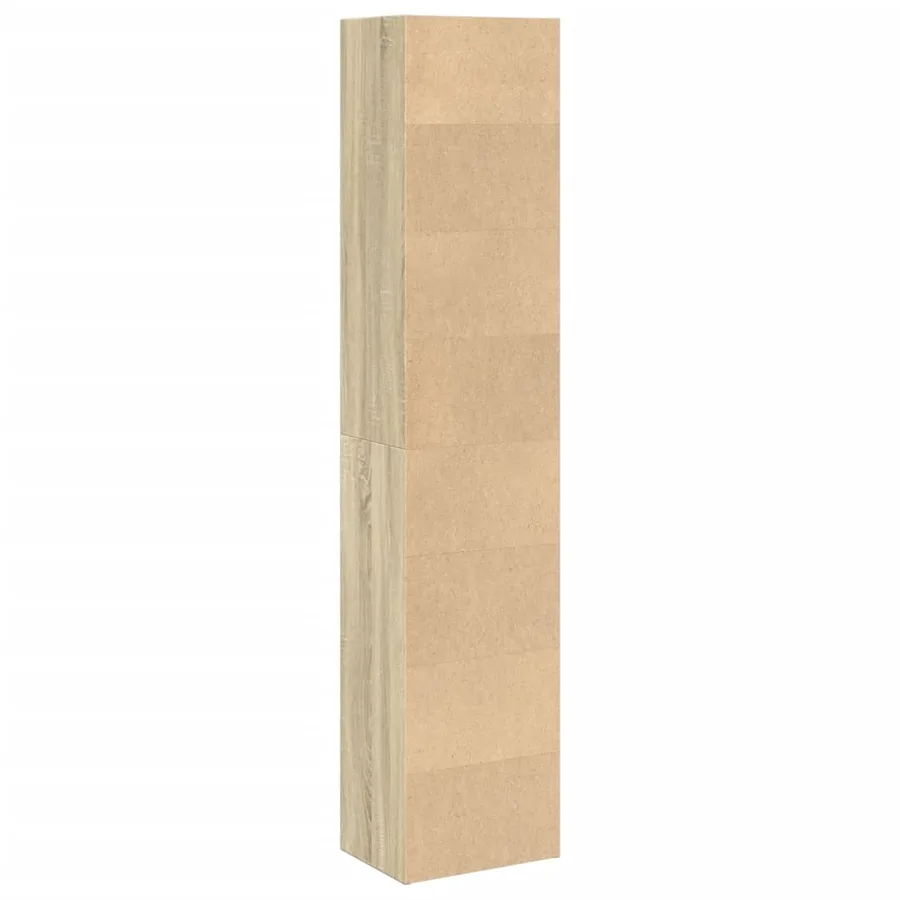 Bibliothèque chêne sonoma 40x30x189 cm bois d'ingénierie - 5