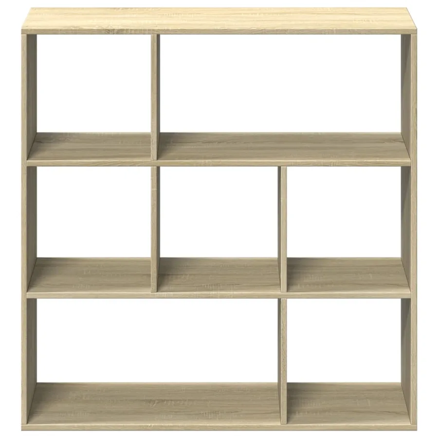 Étagère séparatrice de pièce chêne sonoma 102x29x103,5 cm - 5