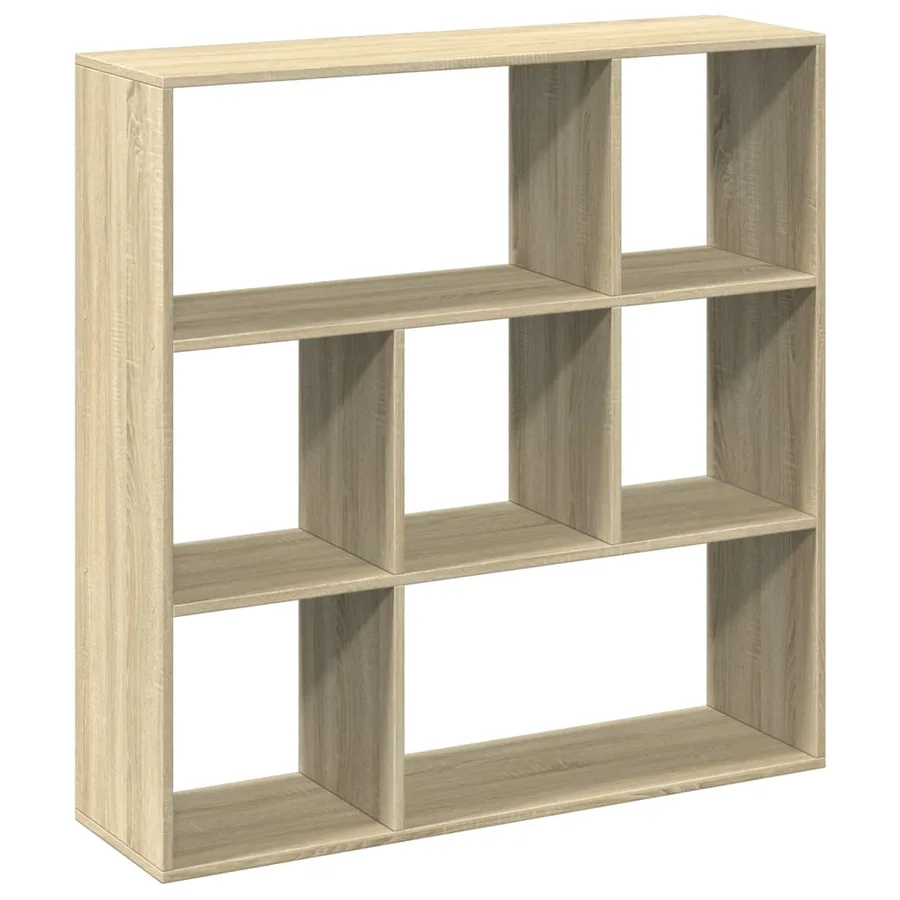 Étagère séparatrice de pièce chêne sonoma 102x29x103,5 cm - 7