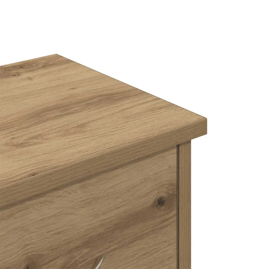 Armoire murale chêne artisanal 88x26x18,5 cm bois d'ingénierie - 8