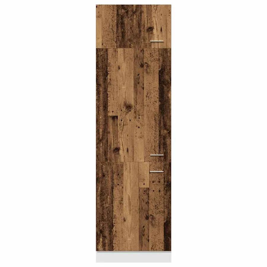 Armoire réfrigérée "Lyon" Bois ancien 60 x 57 x 207 cm Bois d'ingénierie - 6