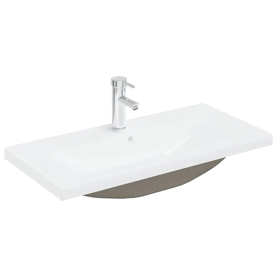 Ensemble de meubles de salle de bain 2 pcs chêne sonoma - 5