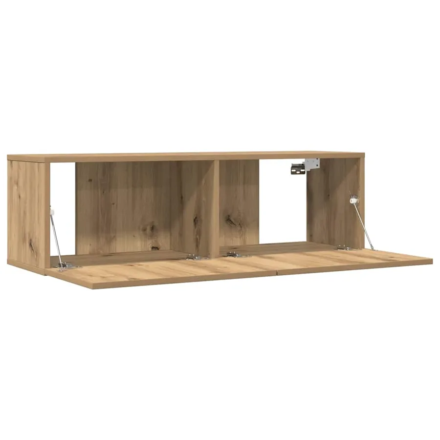 Meubles TV muraux 2 pcs chêne artisanal 100x30x30 cm - 4