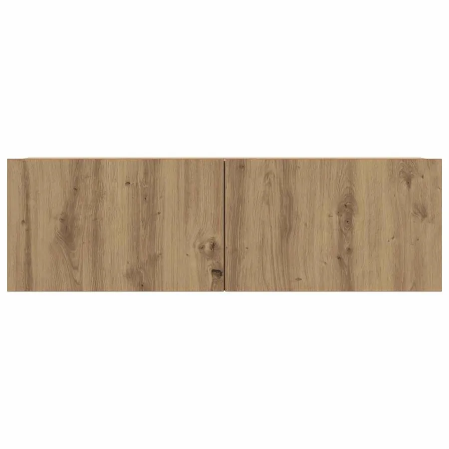 Meubles TV muraux 2 pcs chêne artisanal 100x30x30 cm - 5