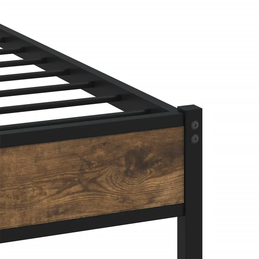 Cadre de lit sans matelas avec tête de lit 140x190 cm - 7