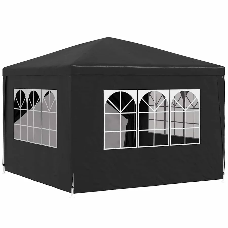 Tente de réception 3 x 3 m Anthracite - 6