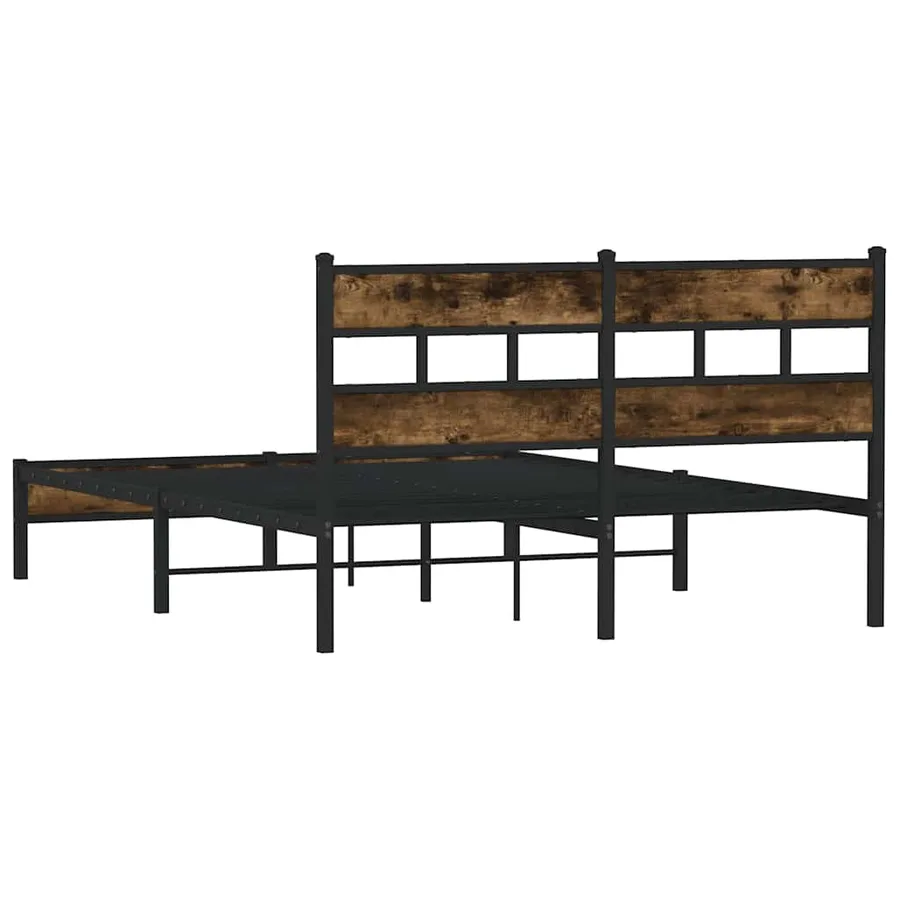 Cadre de lit sans matelas avec tête de lit 137x190 cm - 6