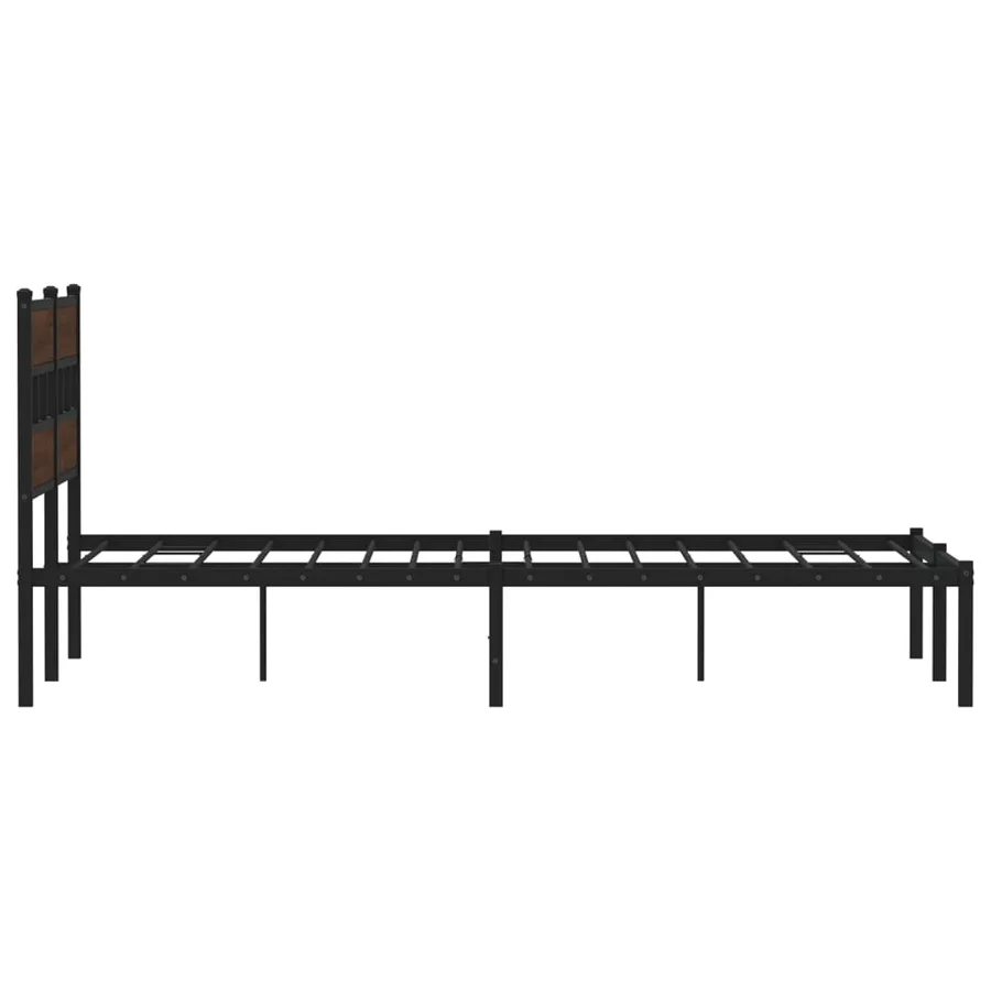 Cadre de lit sans matelas avec tête de lit 137x190 cm - 5
